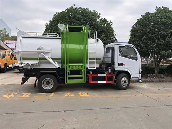 電廠垃圾車(chē)車(chē)廂耐磨防腐案例